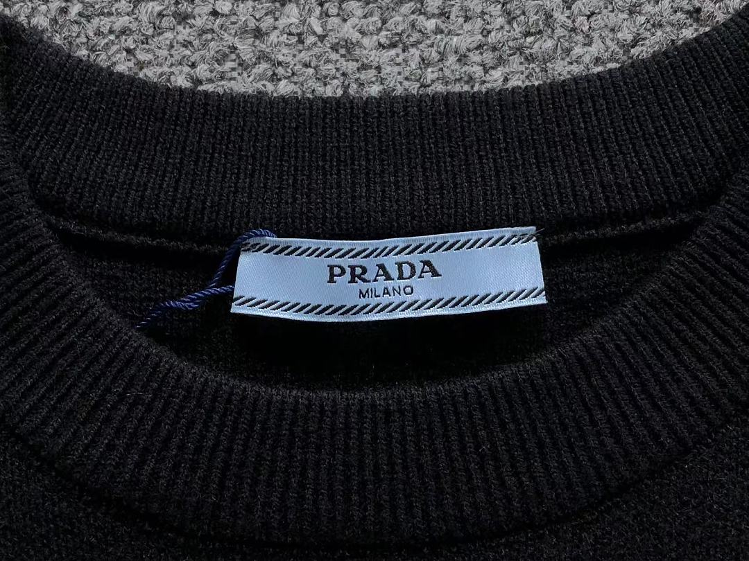 Prada 208 P⭐A⭐A SWEATER 3208111521 (Im 170Cm 60Kg I Wear Size L In The Phot) - Image 18