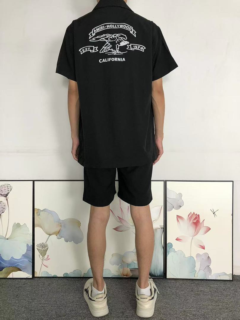 AMIRI SHORTS98 AMIRI SHIRT SHORTS 2208141539 (Im 170Cm 60Kg I Wear Size L In The Phot) - Image 5