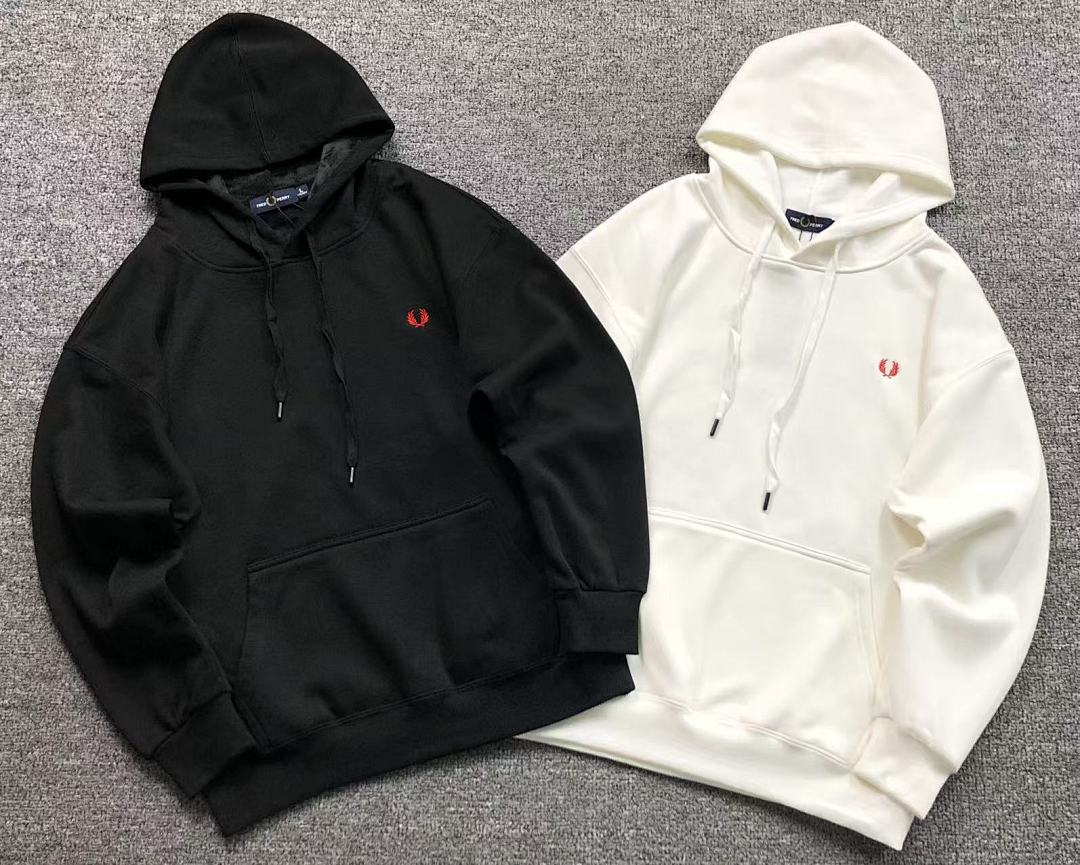 Unbranded 215 FRED PERRY HOODIE 219100601 (Im 170Cm 60Kg I Wear Size L In The Phot) - Image 5