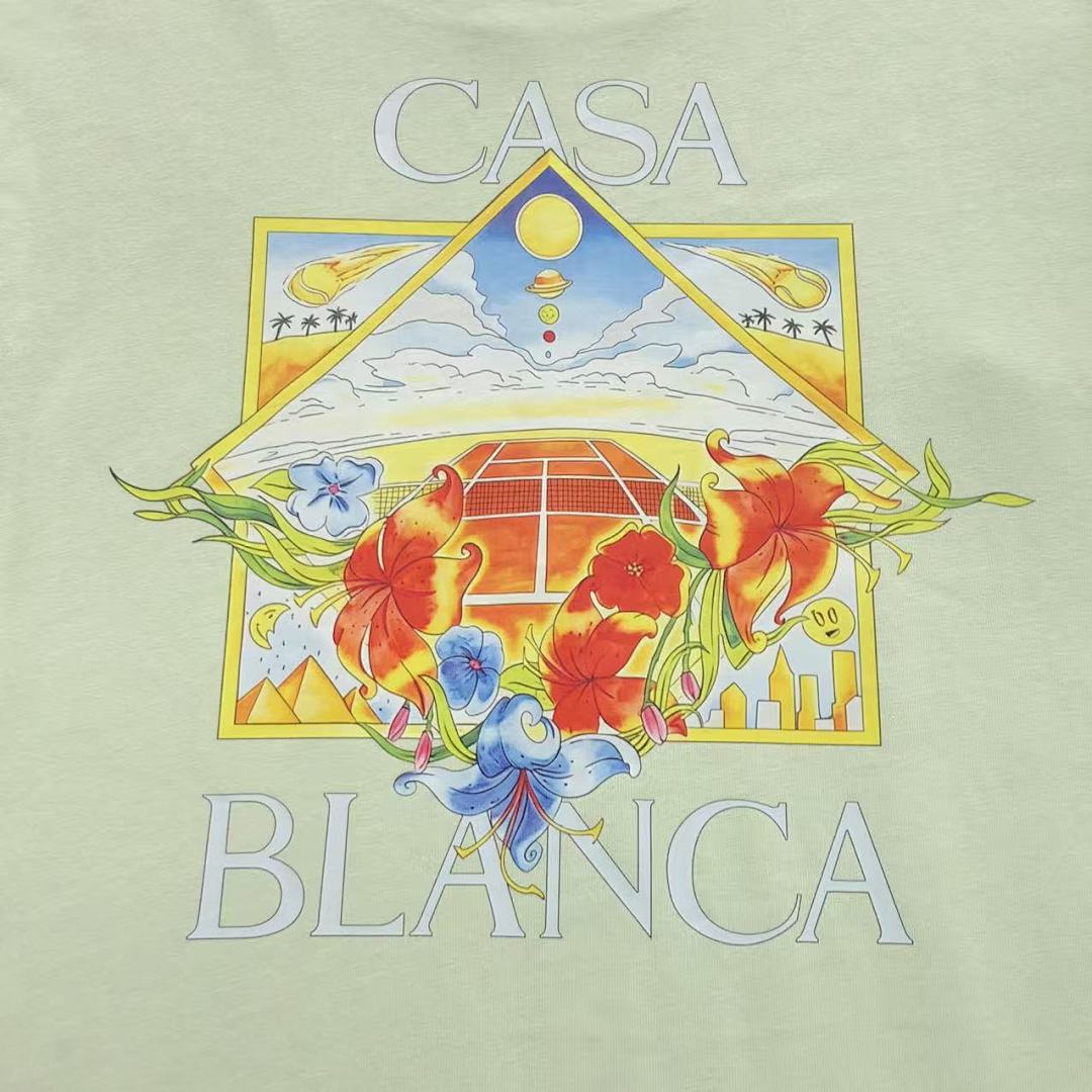 Casablanca 98 CASABLANCA T-SHIRT 5233011127 (Im 170Cm 60Kg I Wear Size L In The Phot) - Image 12