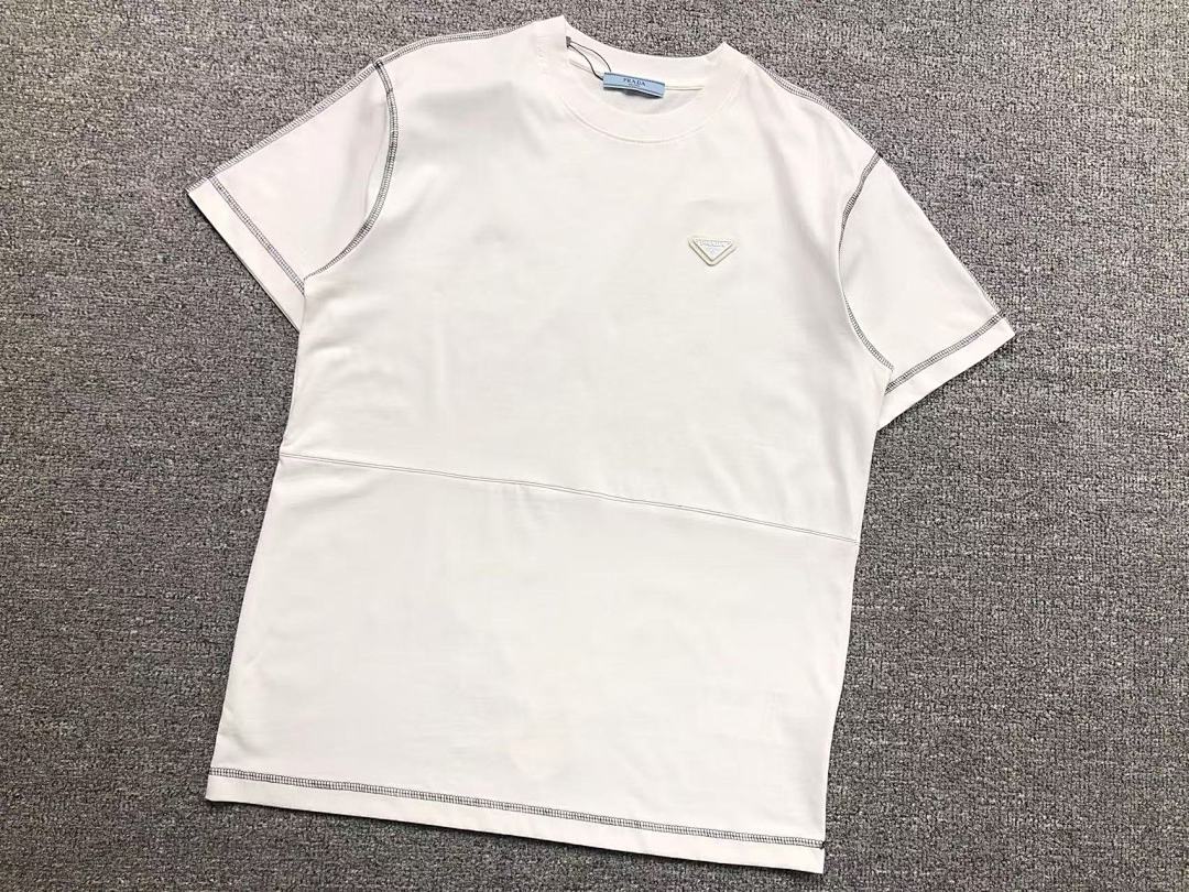 Prada 126 P⭐A⭐A T-SHIRT 213052221 (Im 170Cm 55Kg I Wear Size XS In The Phot) - Image 18