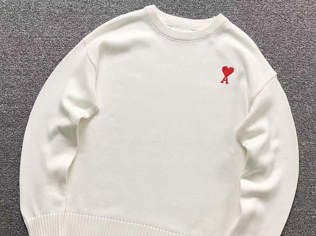 AMI 158 AMI SWEATER 21101009125 (Im 170Cm 60Kg I Wear Size M In The Phot) - Image 10