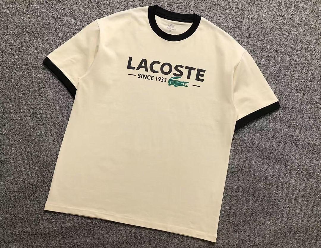 Unbranded 128 LACOSTE T-SHIRT 2203265501 (Im 170Cm 60Kg I Wear Size M In The Phot) - Image 9
