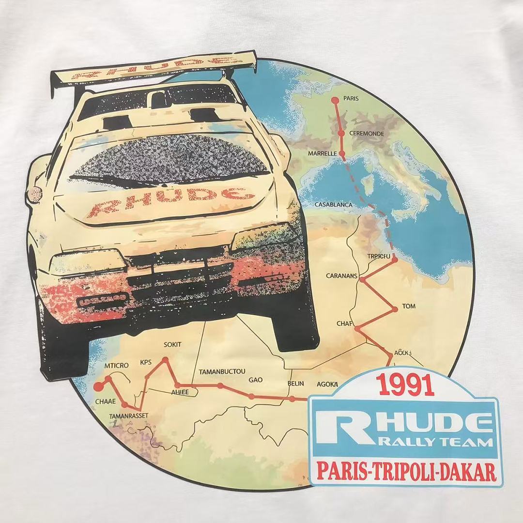 Rhude 105 RHUDE T-SHIRT 3208060617 (Im 170Cm 60Kg I Wear Size S In The Phot) - Image 10