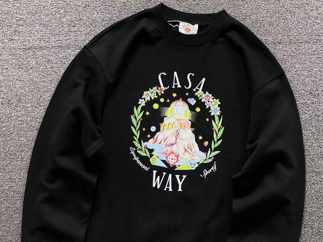 Casablanca 135 CASABLANCA HOODIE 3208090121 (Im 170Cm 60Kg I Wear Size M In The Phot) - Image 11