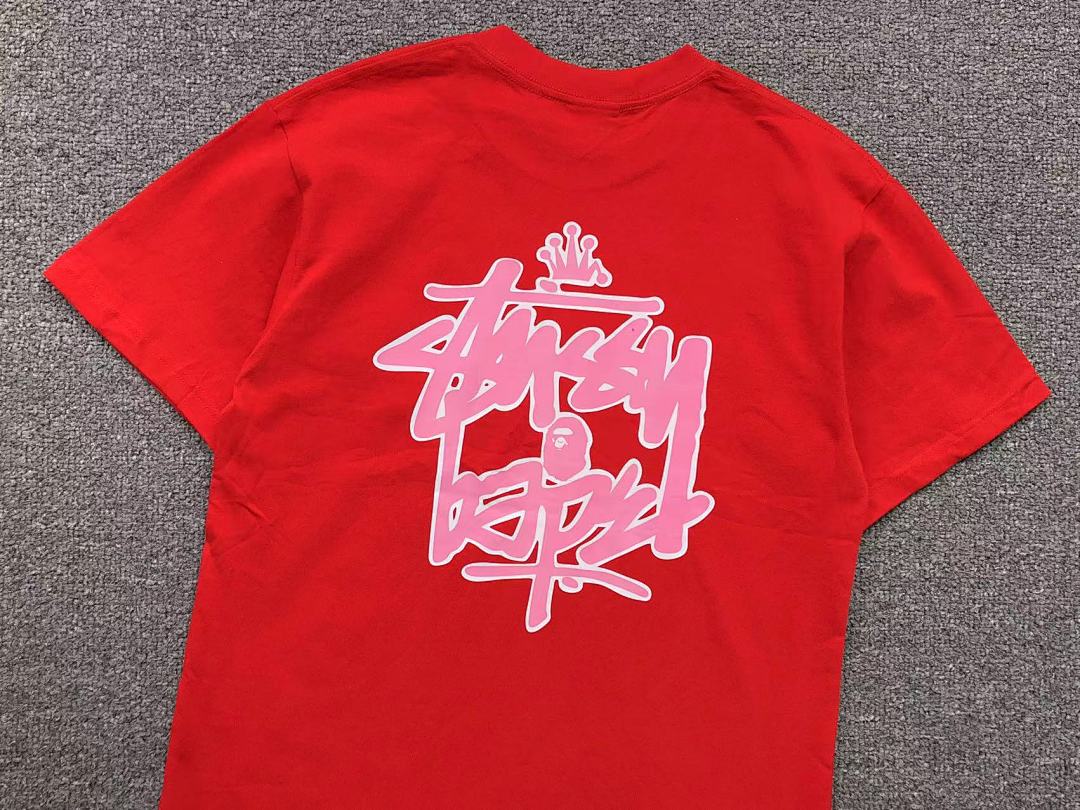 Bape 78 BAPE STUSSY T-SHIRT - Image 8
