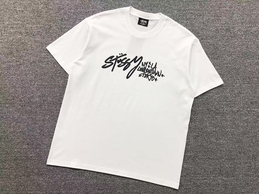 Stussy 78 STUSSY T-SHIRT 3106261802 (Im 170Cm 60Kg I Wear Size L In The Phot) - Image 7