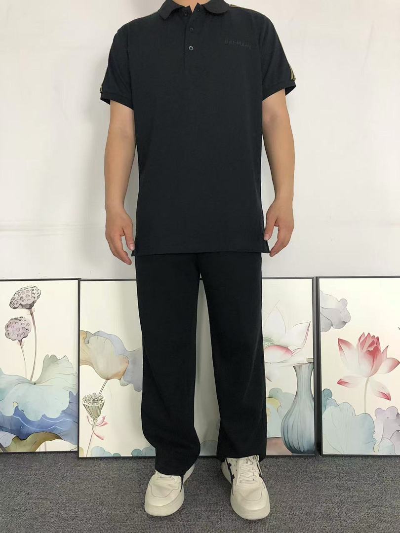 Unbranded 175 BALMAIN POLO 2201153101 (Im 170Cm 60Kg I Wear Size L In The Phot) - Image 3