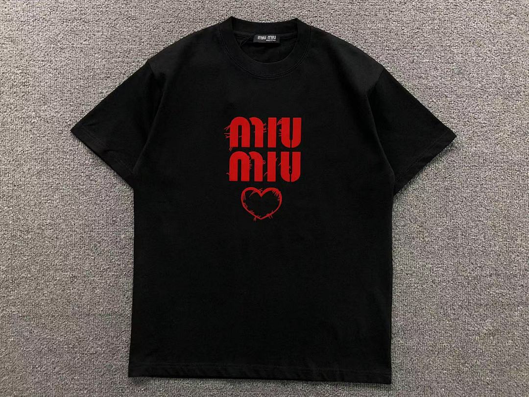 Miu Miu 115 M⭐U T-SHIRT 41072506133 (Im 170Cm 60Kg I Wear Size M In The Phot) - Image 9