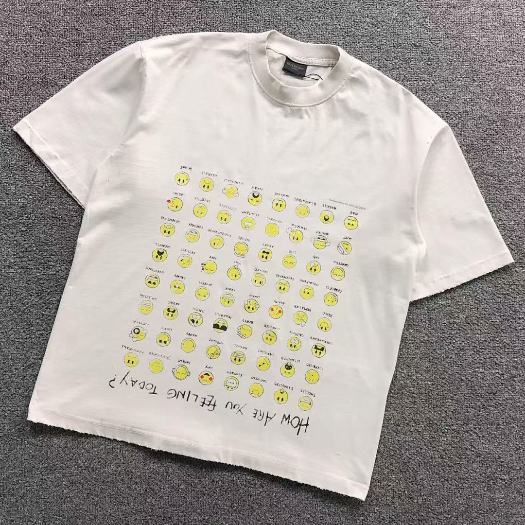 Balenciaga 125 B⭐L⭐⭐⭐IA⭐A T-SHIRT 503272121 (Im 170Cm 60Kg I Wear Size S In The Phot)