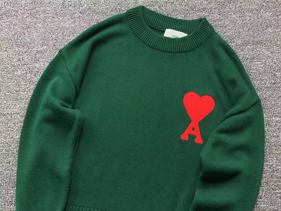 AMI 115 AMI SWEATER 503124279 (Im 170Cm 60Kg I Wear Size S In The Phot) - Image 14