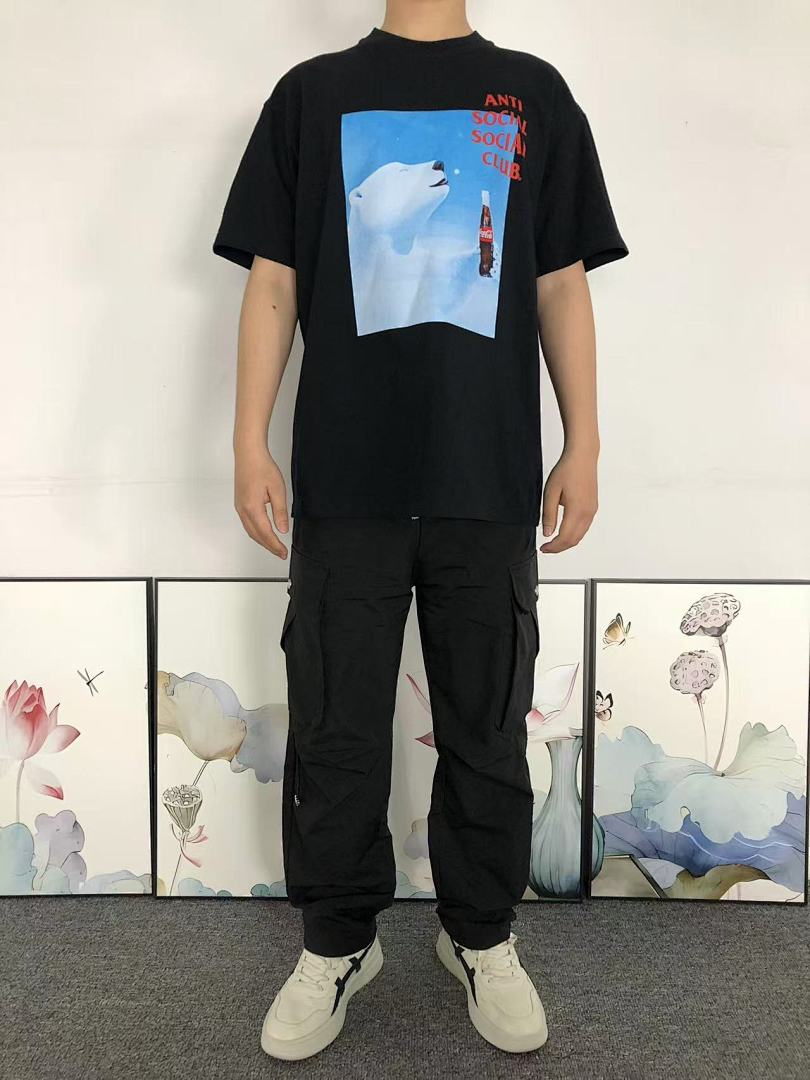 Christian Louboutin 85 ANTI SOCIAL CLUB T-SHIRT 4050131502 (Im 170Cm 60Kg I Wear Size L In The Phot) - Image 3
