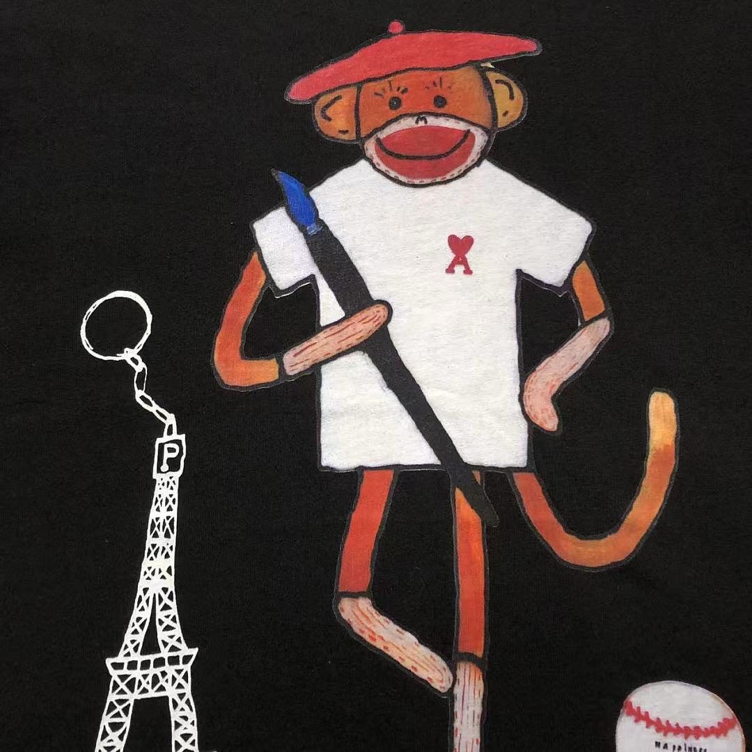 AMI 138 AMI T-SHIRT 22042344001 (Im 170Cm 60Kg I Wear Size S In The Phot) - Image 11
