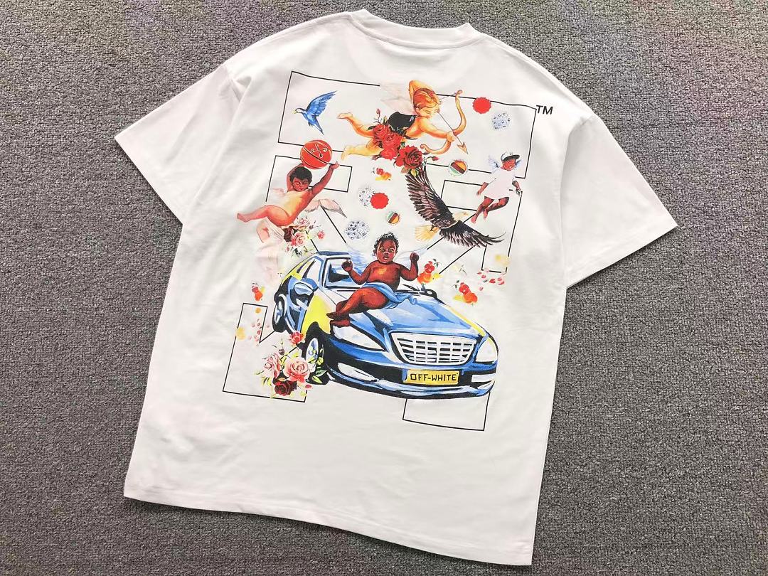 Unbranded 155 OFF-WHITE T-SHIRT 2204291301 (Im 170Cm 60Kg I Wear Size M In The Phot) - Image 11