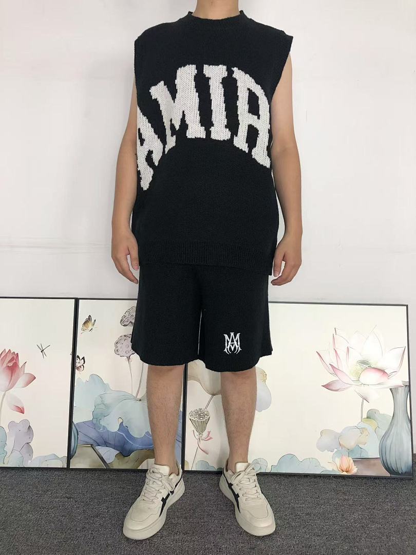 AMIRI 178 AMIRI SWEATER SHORTS 11080619140 (Im 170Cm 60Kg I Wear Size M In The Phot) - Image 4