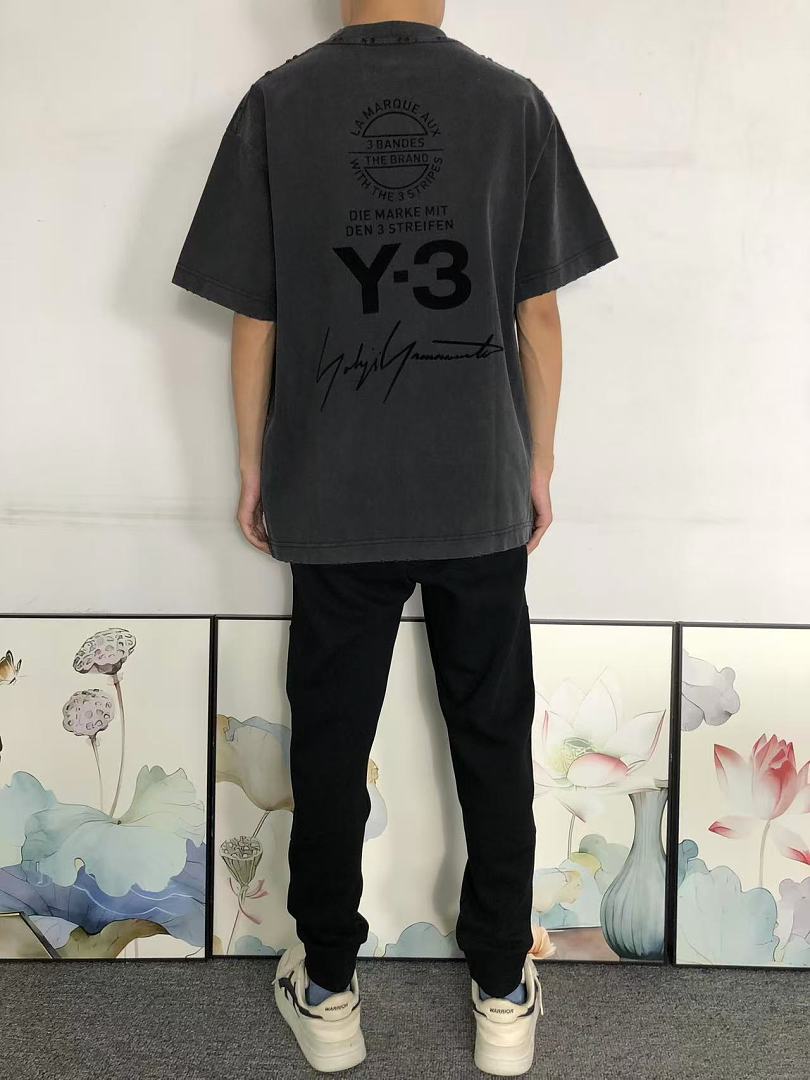 Y-3 129 Y-3 T-SHIRT 3208210921 (Im 170Cm 60Kg I Wear Size L In The Phot) - Image 4
