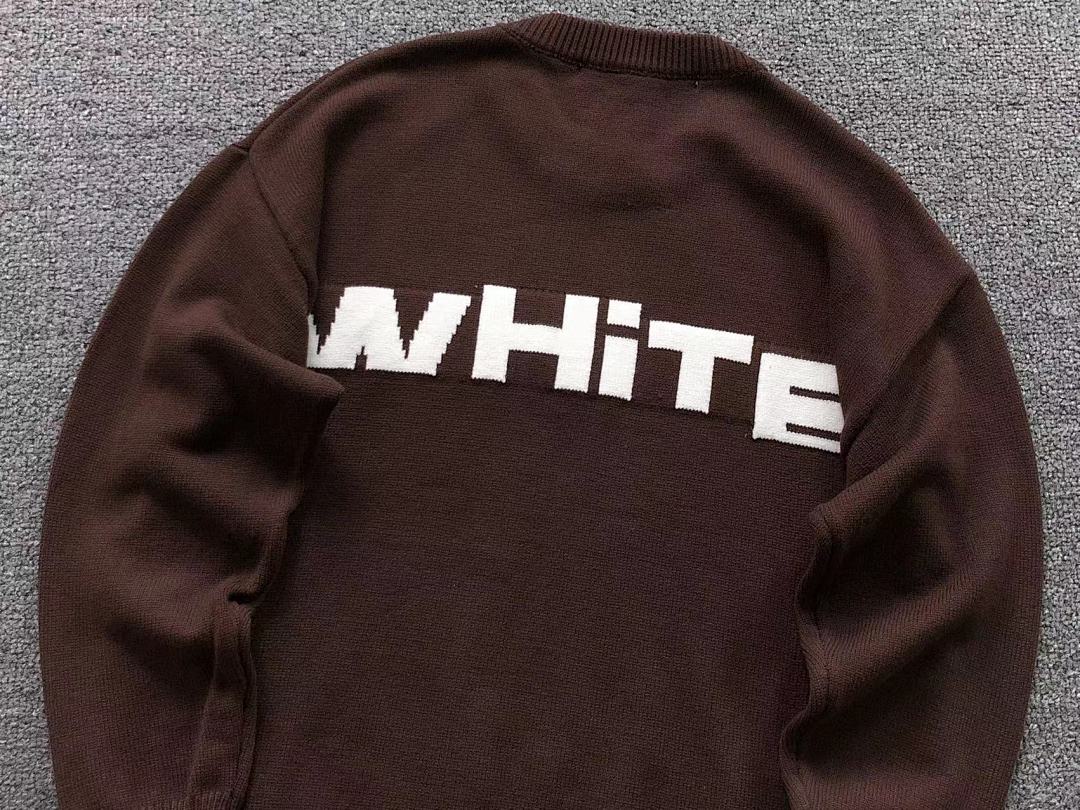 Off-White 135 OFF-WHITE SWEATER 11082316140 (Im 170Cm 60Kg I Wear Size M In The Phot) - Image 9