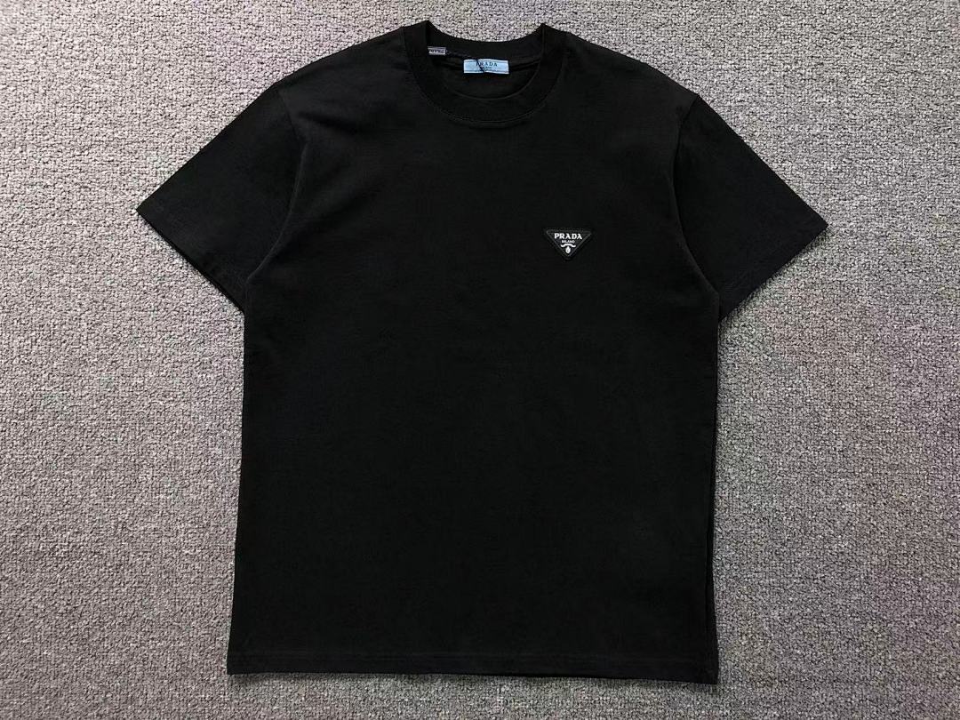 Prada 128 P⭐A⭐A T-SHIRT 3203051421 (Im 170Cm 60Kg I Wear Size S In The Phot) - Image 7