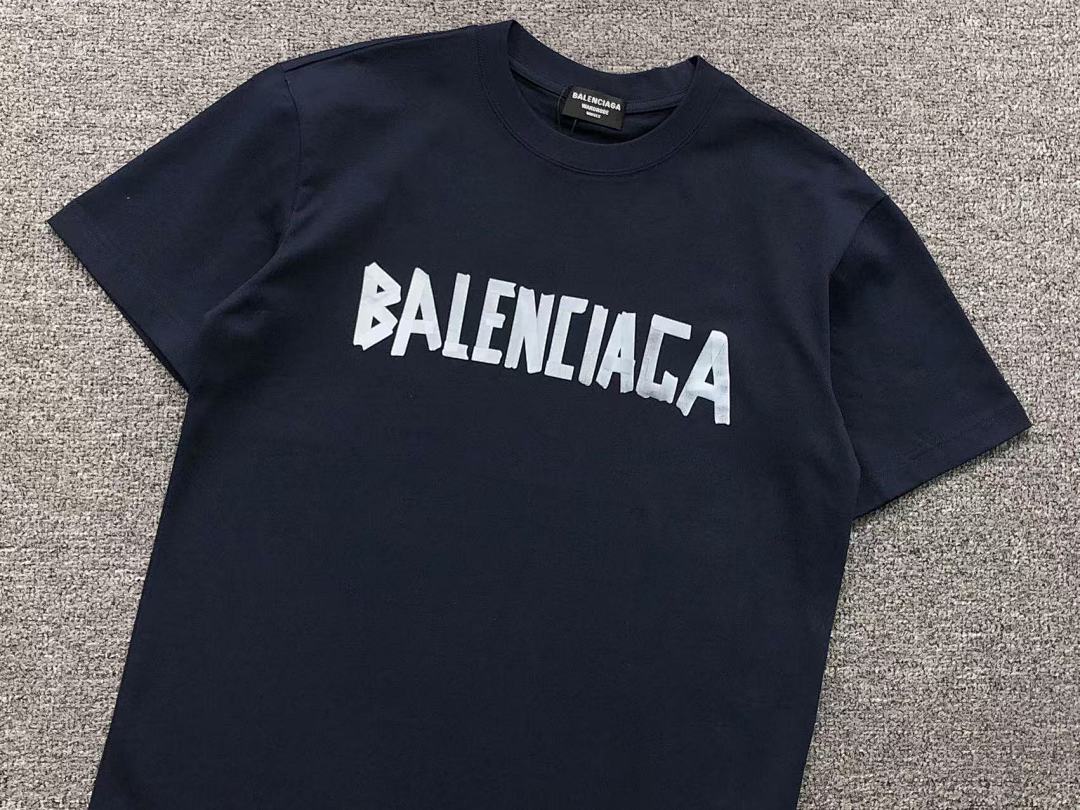 Balenciaga 115 B⭐L⭐⭐⭐IA⭐A T-SHIRT 412203121 (Im 170Cm 57Kg I Wear Size M In The Phot) - Image 13