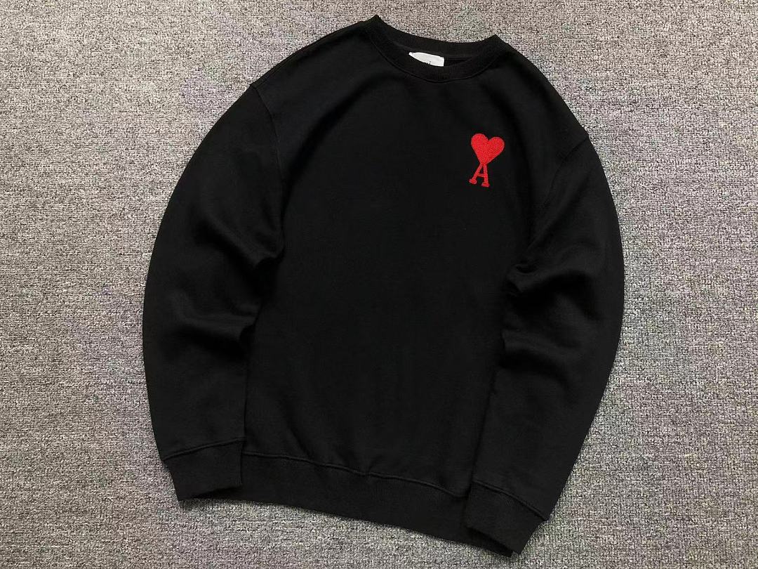 AMI 175 AMI HOODIE 22082704001 (Im 170Cm 60Kg I Wear Size M In The Phot) - Image 27
