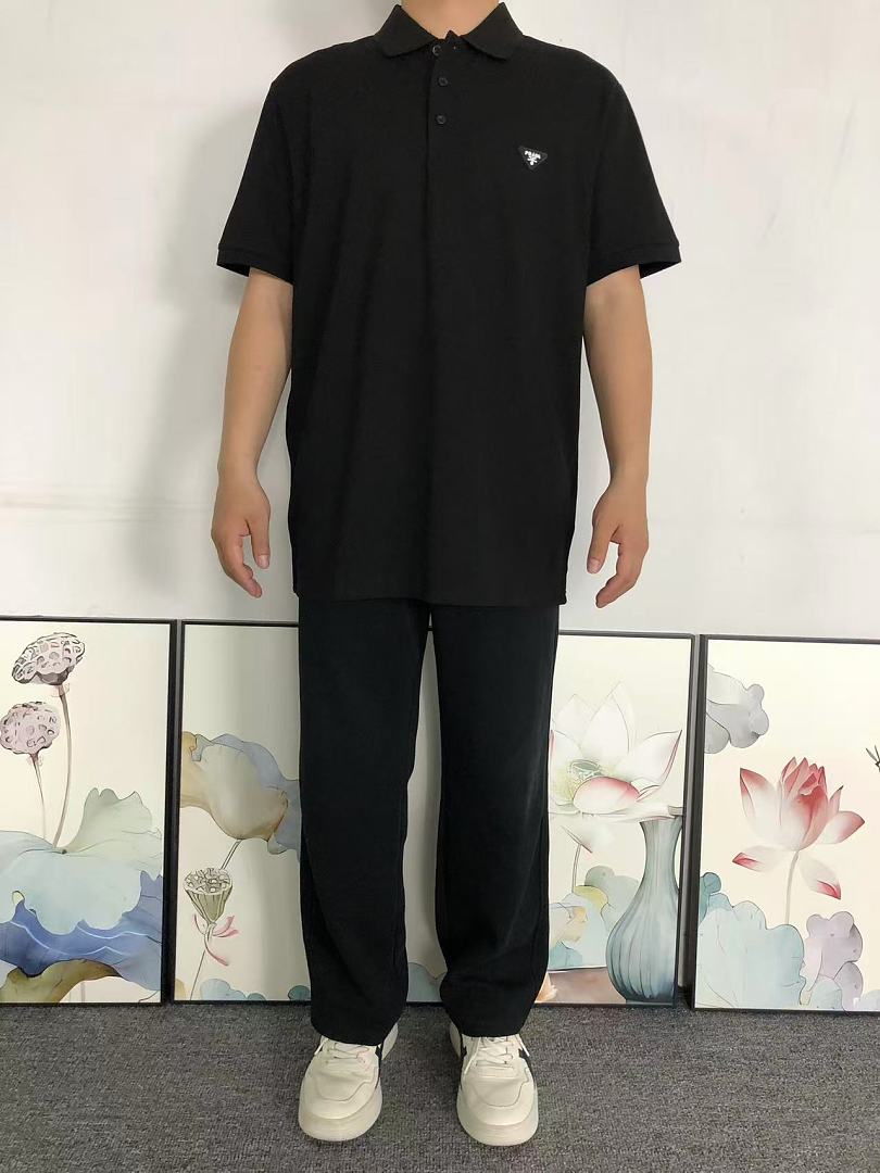 Prada 135 P⭐A⭐A POLO 22042015171 (Im 170Cm 60Kg I Wear Size XL In The Phot) - Image 3
