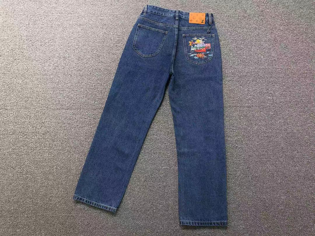 Louis Vuitton 208 L⭐ TROUSERS 2201234217 (Im 170Cm 60Kg I Wear Size 28 In The Phot) - Image 11