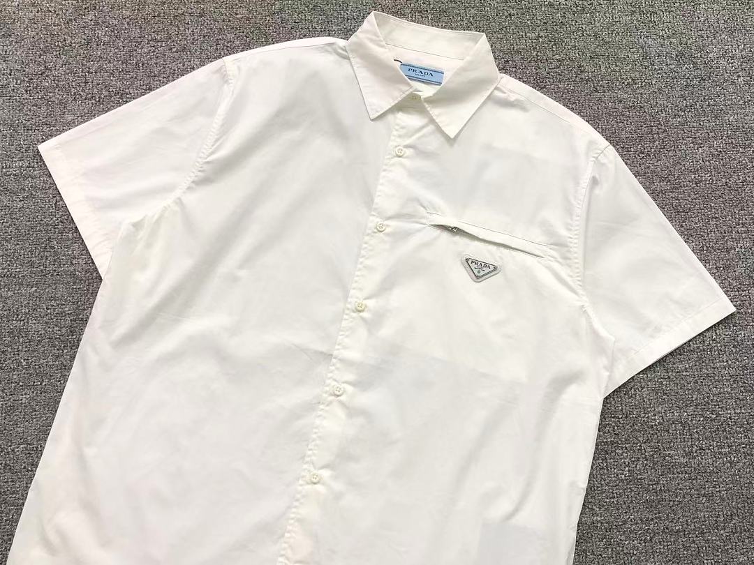 Prada 195 P⭐A⭐A SHIRT 22062715125 (Im 170Cm 60Kg I Wear Size S In The Phot) - Image 9