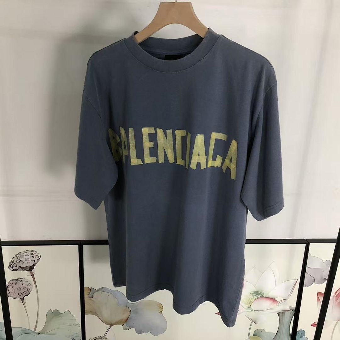 Balenciaga 135 B⭐L⭐⭐⭐IA⭐A T-SHIRT 42041315163 (Im 170Cm 60Kg I Wear Size XS In The Phot) - Image 22