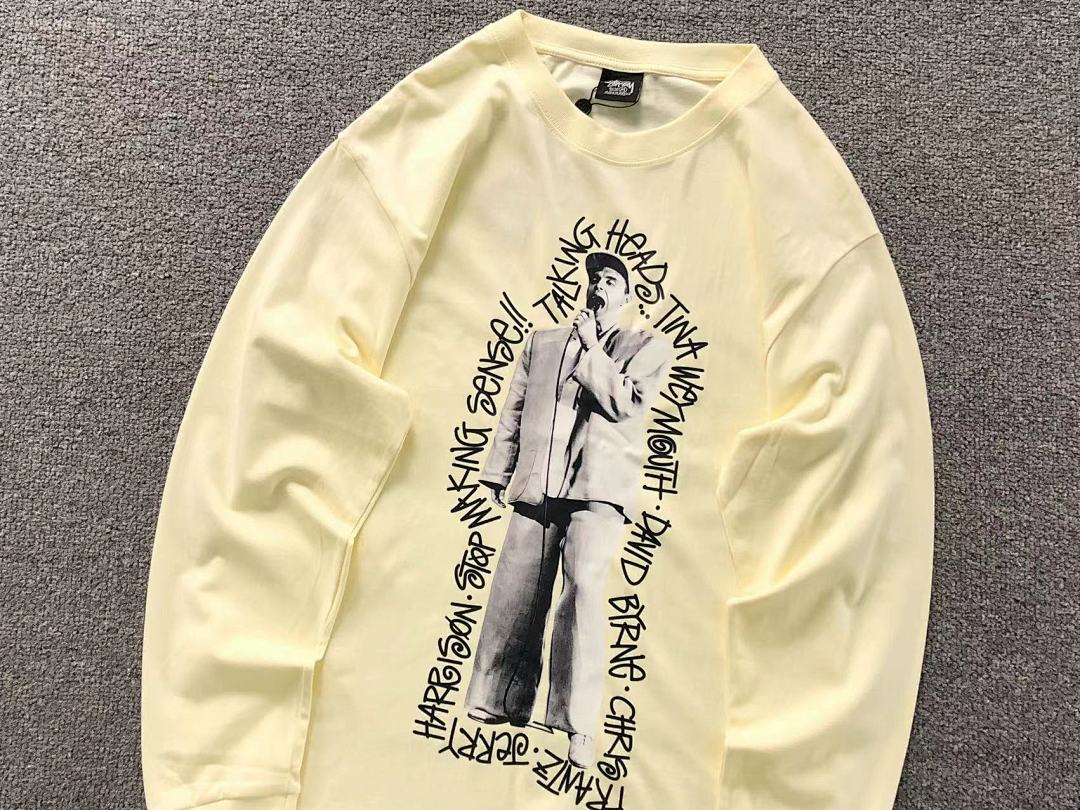 Stussy 158 STUSSY LONG SLEEVED 22041320001 (Im 170Cm 60Kg I Wear Size M In The Phot) - Image 11