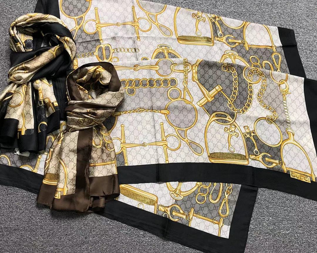 Gucci 68 G⭐C⭐I SCARF 2203170976 (Long 180CM* Wide 90CM*) - Image 3