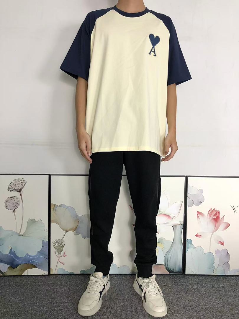 AMI 98 AMI T-SHIRT 3208210521 (Im 170Cm 60Kg I Wear Size S In The Phot) - Image 3