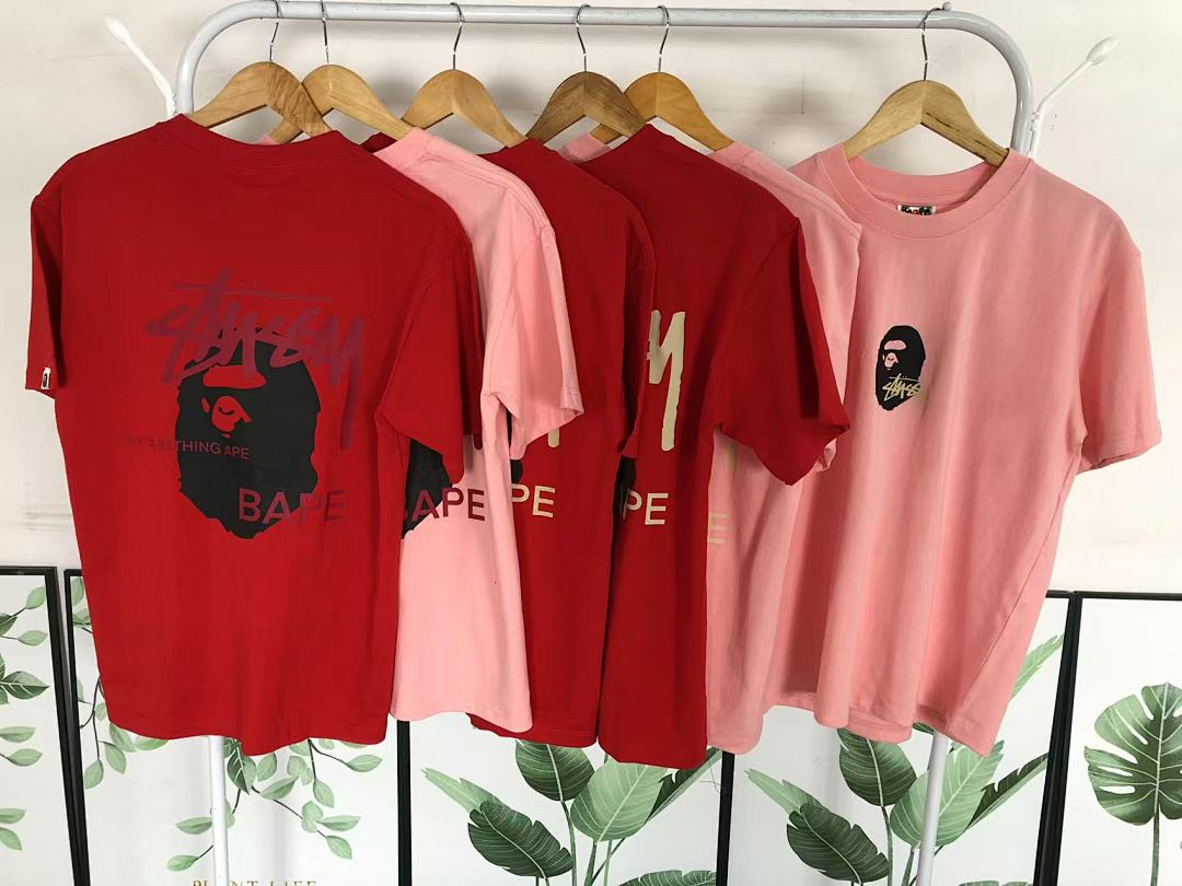 Bape 78 BAPE STUSSY T-SHIRT 1102101142 (Im 170Cm 57Kg I Wear Size S In The Phot) - Image 41