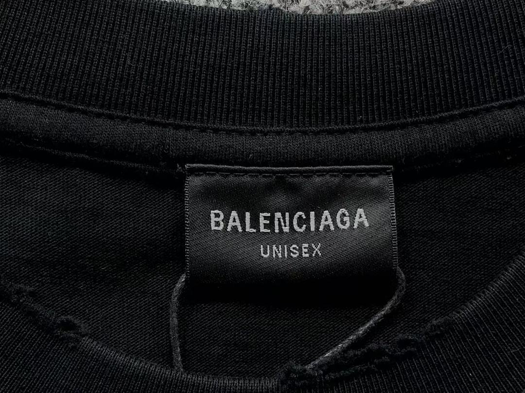 Balenciaga 98 B⭐L⭐⭐⭐IA⭐A T-SHIRT 3203070103 (Im 170Cm 60Kg I Wear Size M In The Phot) - Image 23