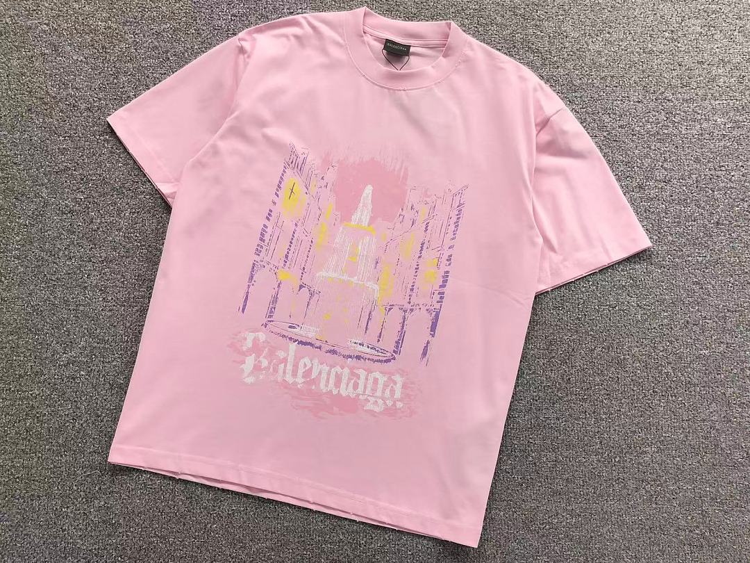 Balenciaga 125 B⭐L⭐⭐⭐IA⭐A T-SHIRT 3205030821 (Im 170Cm 60Kg I Wear Size S In The Phot)
