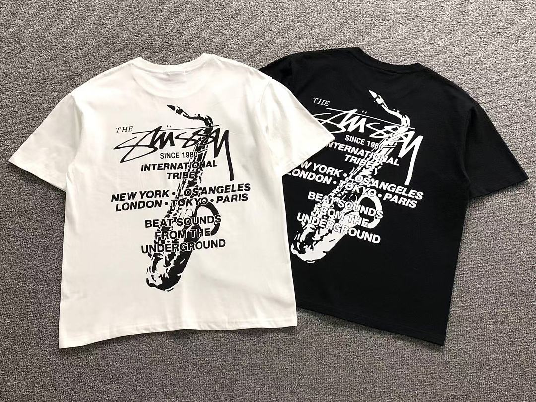 Stussy 72 STUSSY T-SHIRT 52080442182 (Im 170Cm 60Kg I Wear Size M In The Phot) - Image 5