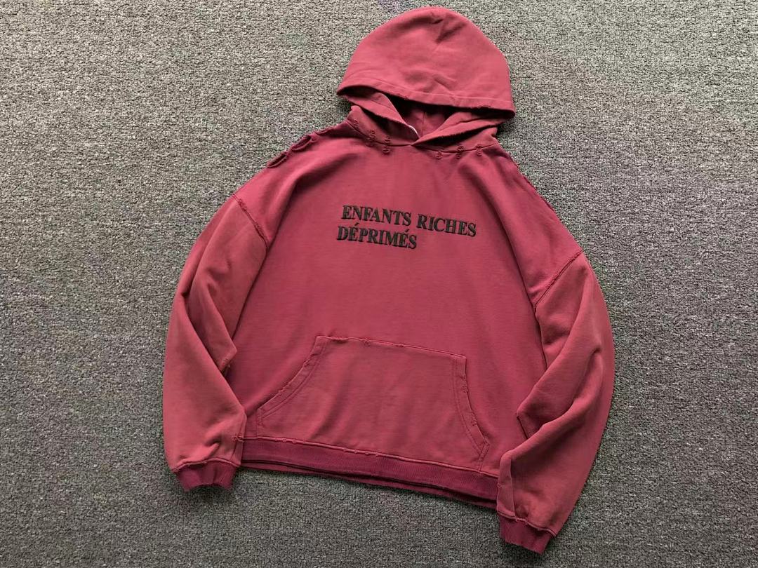 Chanel 225 ENFANTS RICHES DEPRIMES HOODIE 1109180899 (Im 170Cm 60Kg I Wear Size L In The Phot) - Image 6