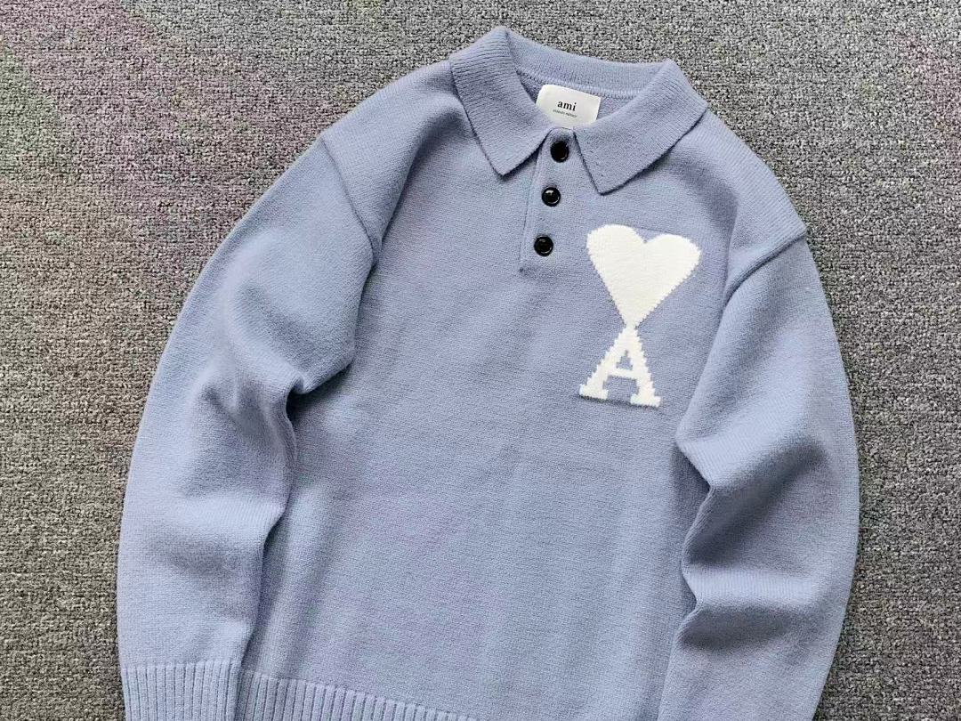 AMI 168 AMI SWEATER 21101008125 (Im 170Cm 60Kg I Wear Size M In The Phot) - Image 14