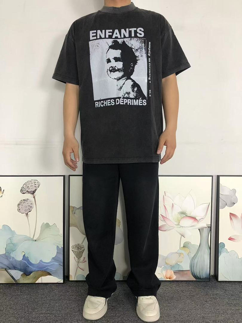 Chanel 88 ENFANTS RICHES DEPRIMES T-SHIRT 5212442162 (Im 170Cm 60Kg I Wear Size S In The Phot) - Image 3