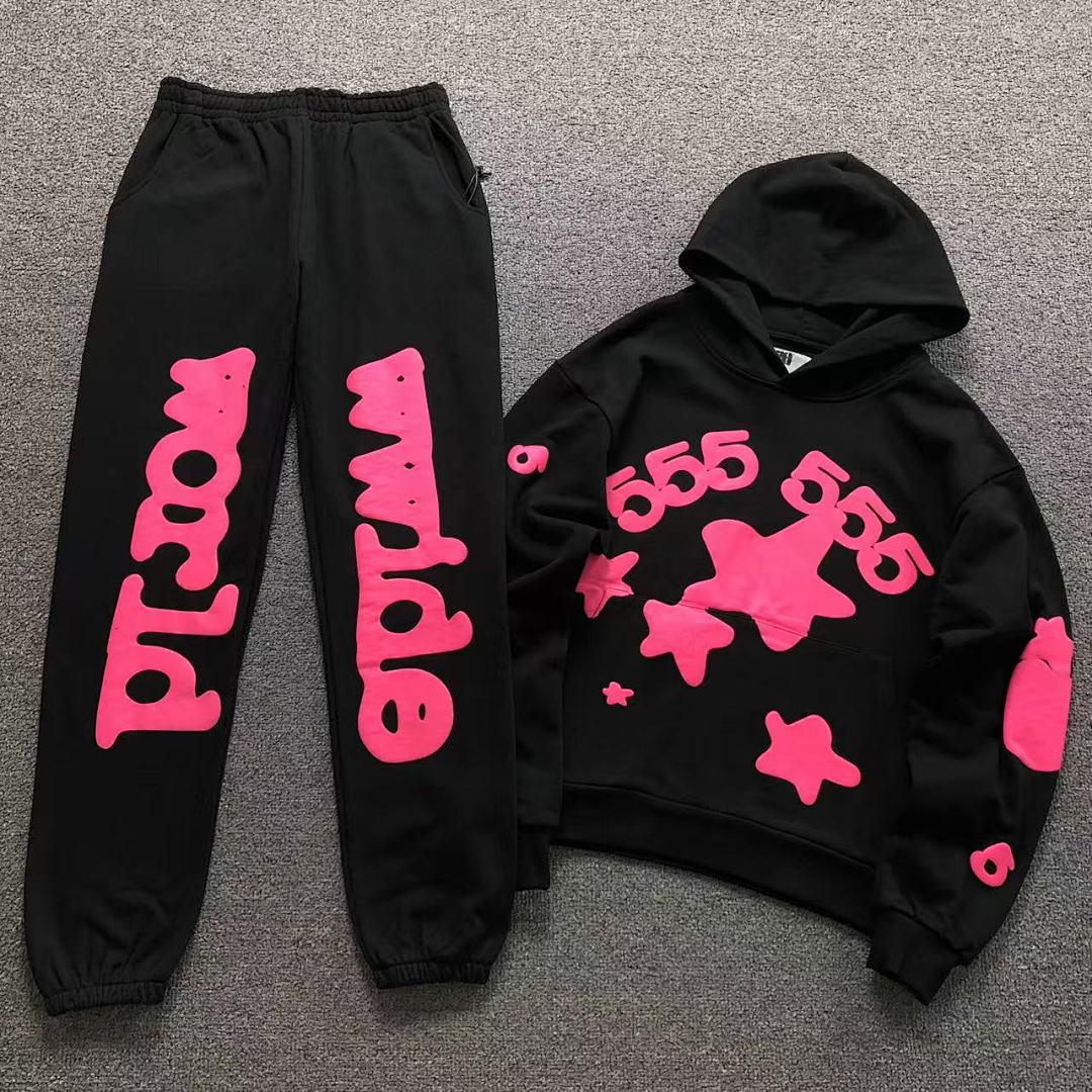 Sp5der TROUSERS125 SP5DER HOODIE
