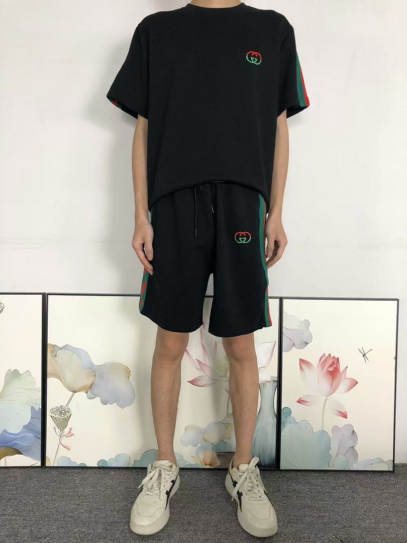 Gucci 218 G⭐C⭐I T-SHIRT SHORTS 5251111147 (Im 170Cm 60Kg I Wear Size L In The Phot) - Image 4