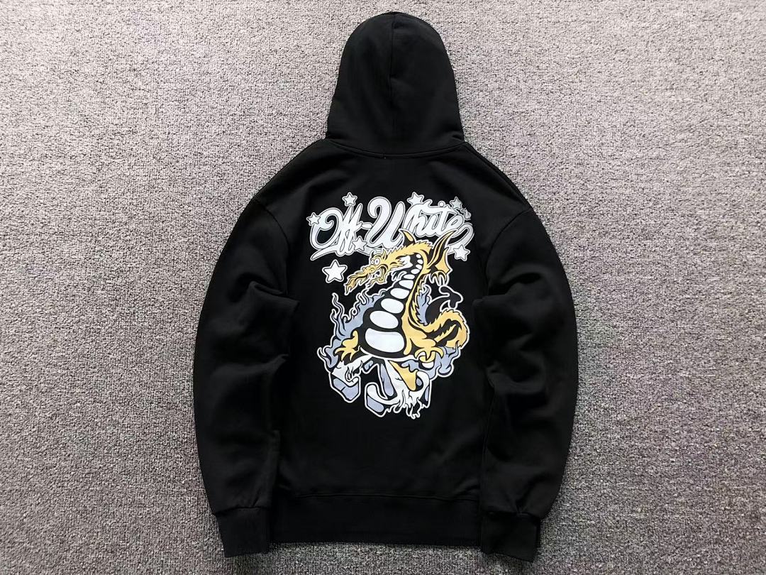 Off-White 158 OFF-WHITE HOODIE 3107101417 (Im 170Cm 60Kg I Wear Size S In The Phot) - Image 7