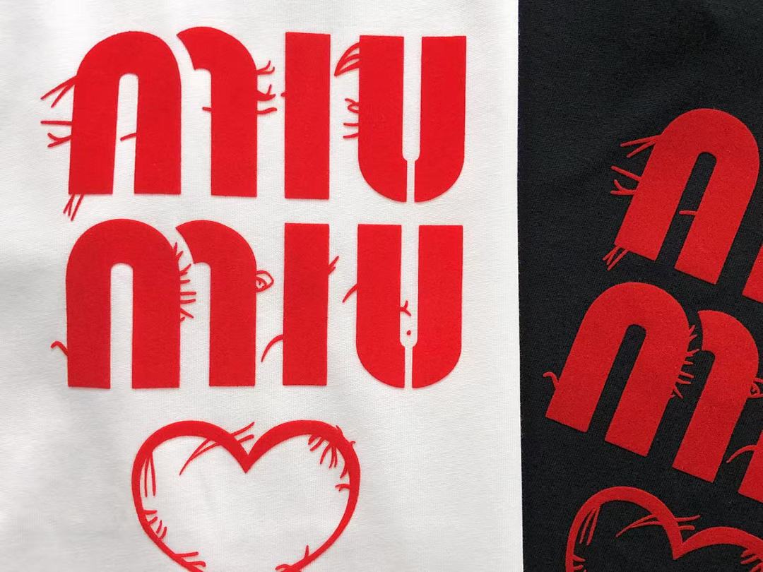 Miu Miu 115 M⭐U T-SHIRT 41072506133 (Im 170Cm 60Kg I Wear Size M In The Phot) - Image 13