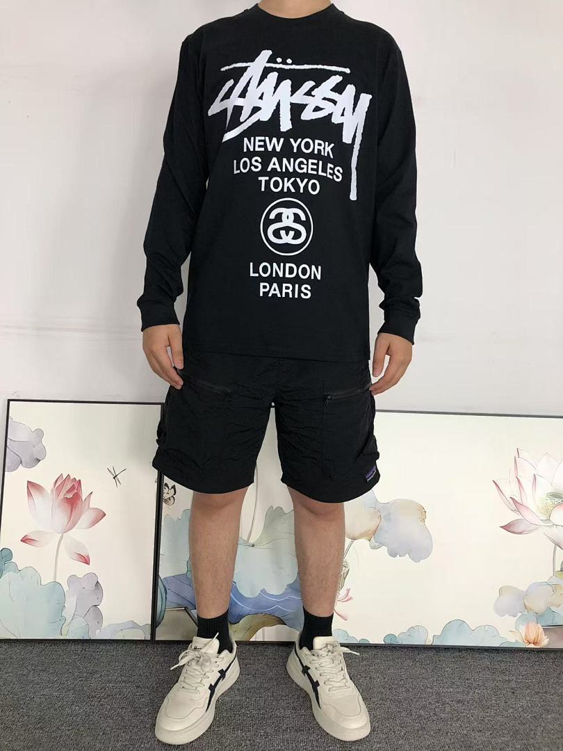 Stussy 95 STUSSY LONG SLEEVED 581212123 (Im 170Cm 60Kg I Wear Size S In The Phot) - Image 3