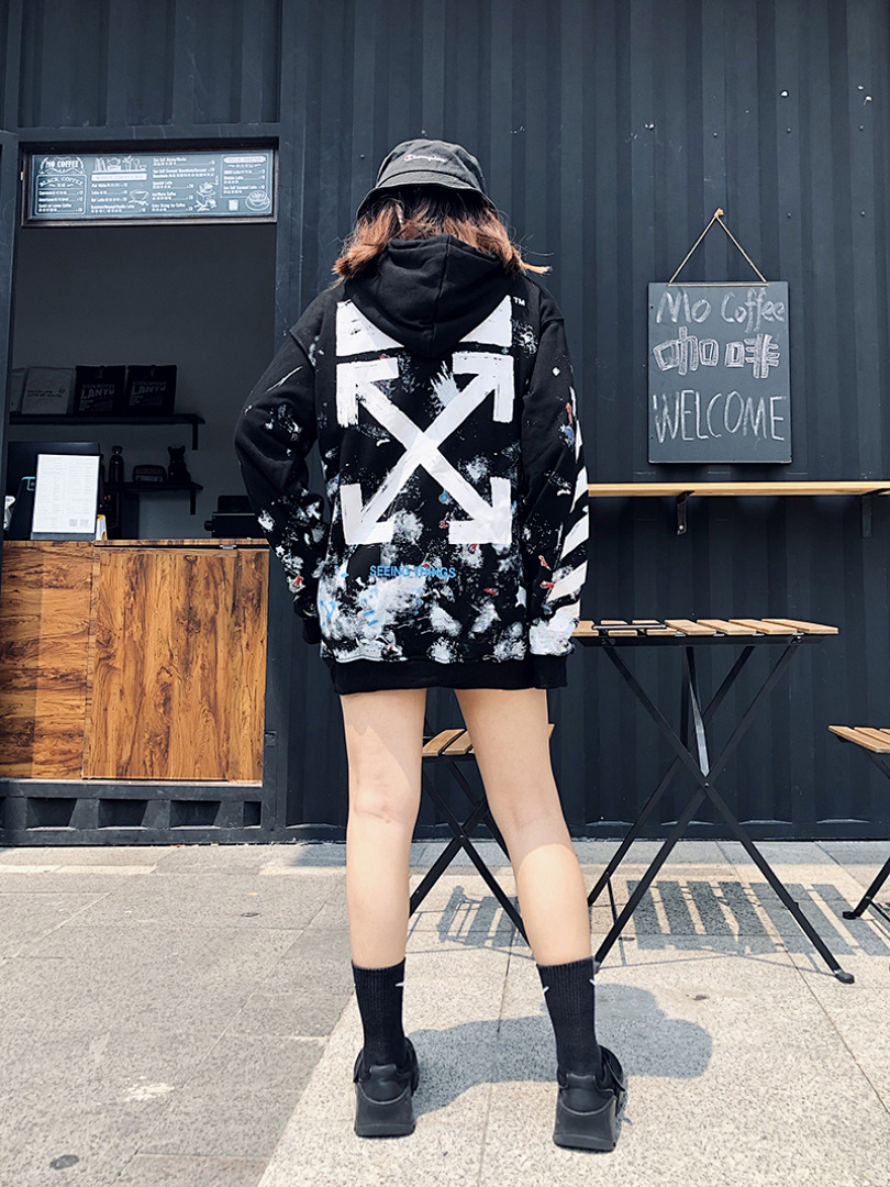 Off-White 116 OFF-WHITE (WHITE HOODIE) - Image 49
