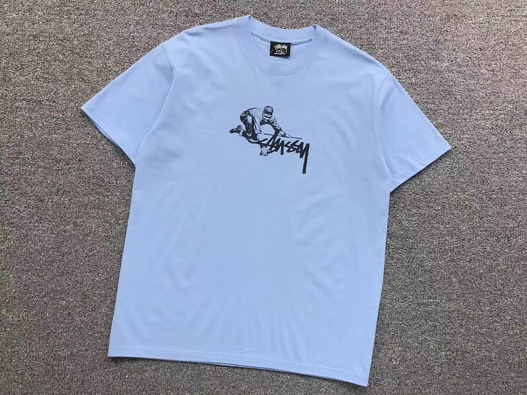 Stussy 85 STUSSY T-SHIRT 4109160502 (Im 170Cm 60Kg I Wear Size L In The Phot) - Image 12