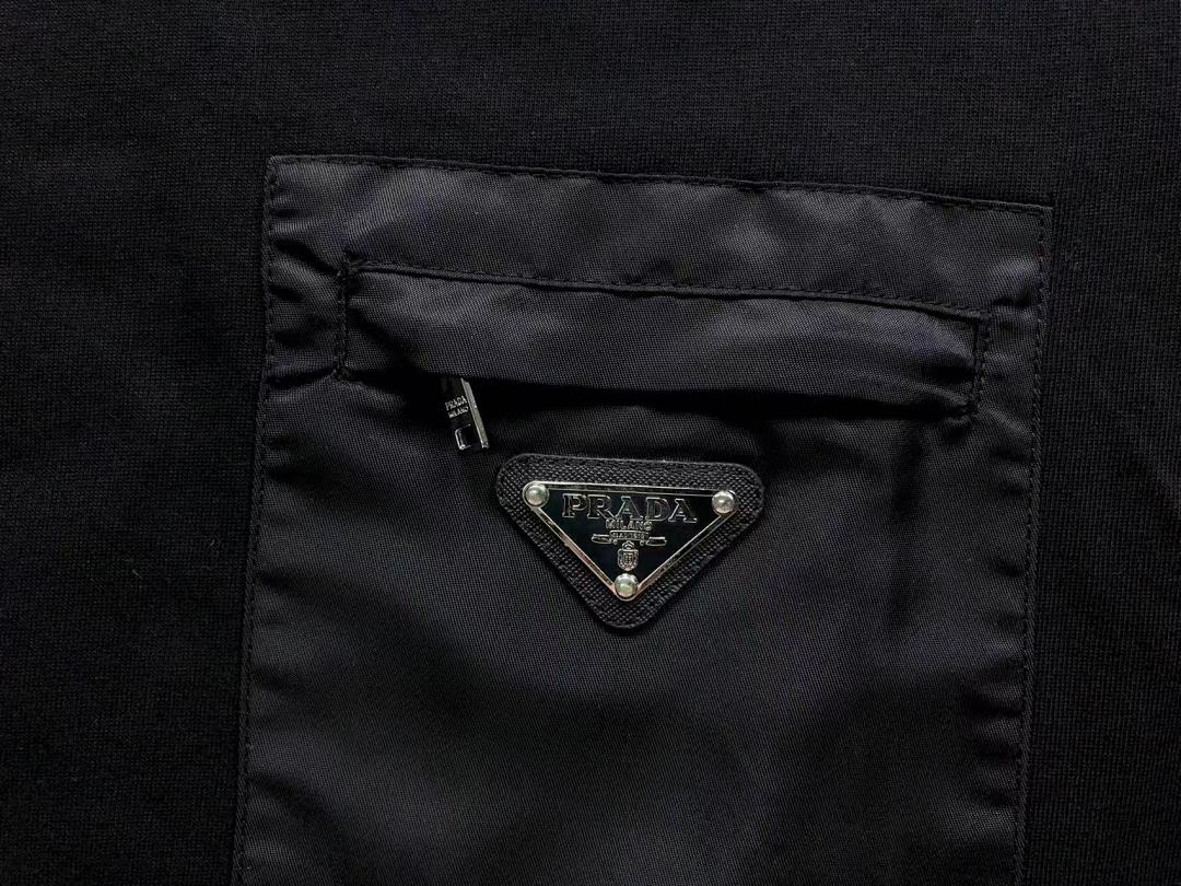Prada 158 P⭐A⭐A T-SHIRT 22032009001 (Im 170Cm 60Kg I Wear Size S In The Phot) - Image 15