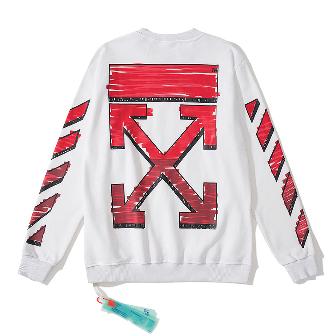 Off-White 99 OFF-WHITE (WHITE HOODIE) - Image 6