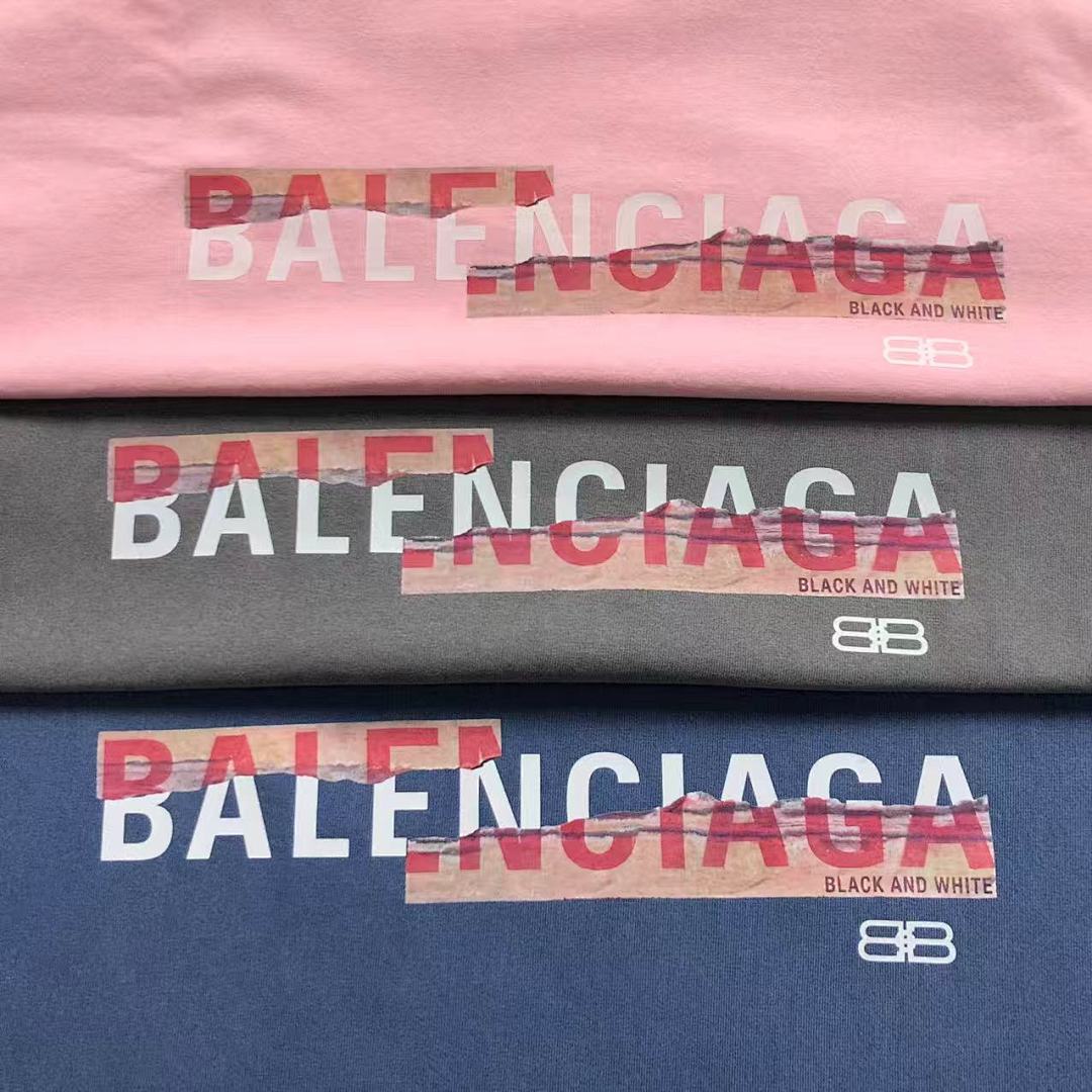 Balenciaga 158 B⭐L⭐⭐⭐IA⭐A T-SHIRT 2203263801 (Im 170Cm 60Kg I Wear Size M In The Phot) - Image 14