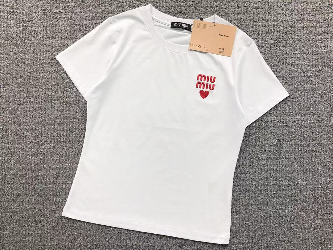 Miu Miu 115 M⭐U T-SHIRT FEMAIE - Image 8