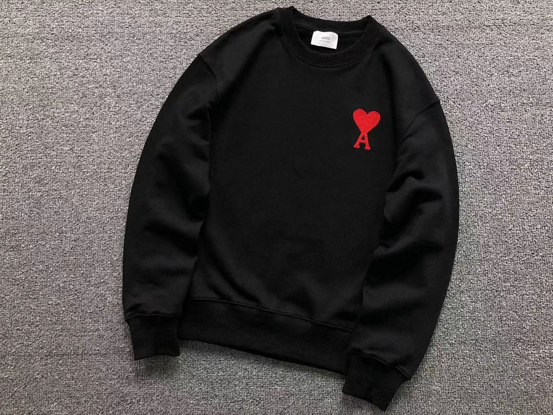 AMI 125 AMI HOODIE 3201080517 (Im 170Cm 60Kg I Wear Size S In The Phot) - Image 15